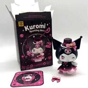 Authentic Top Toy Kuromi - Debut Shine* Figure, Sparkling Idol Series, New
